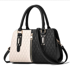 Double Color Handbags