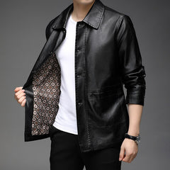 Top Grade Faux Pu Leather Jacket