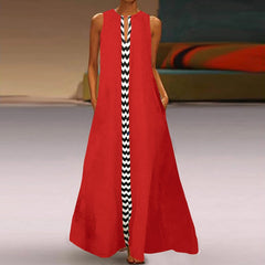 Summer Printed Maxi Dress