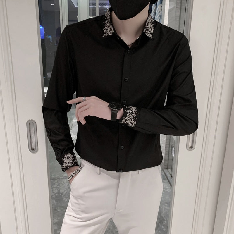 Lux Embroidery Shirt