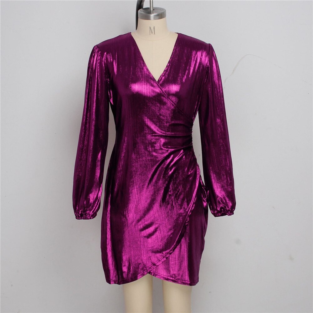 Glitter Metallic Dress