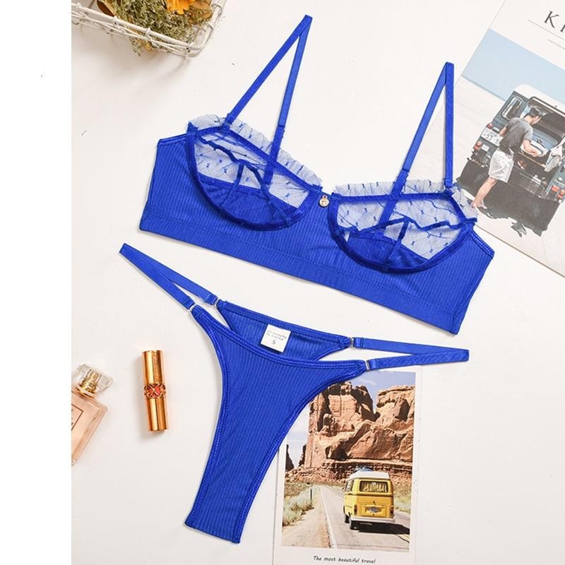 Ruffle Lace Lingerie Set