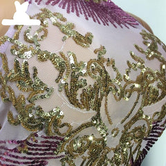 High Waist Diamond Dress