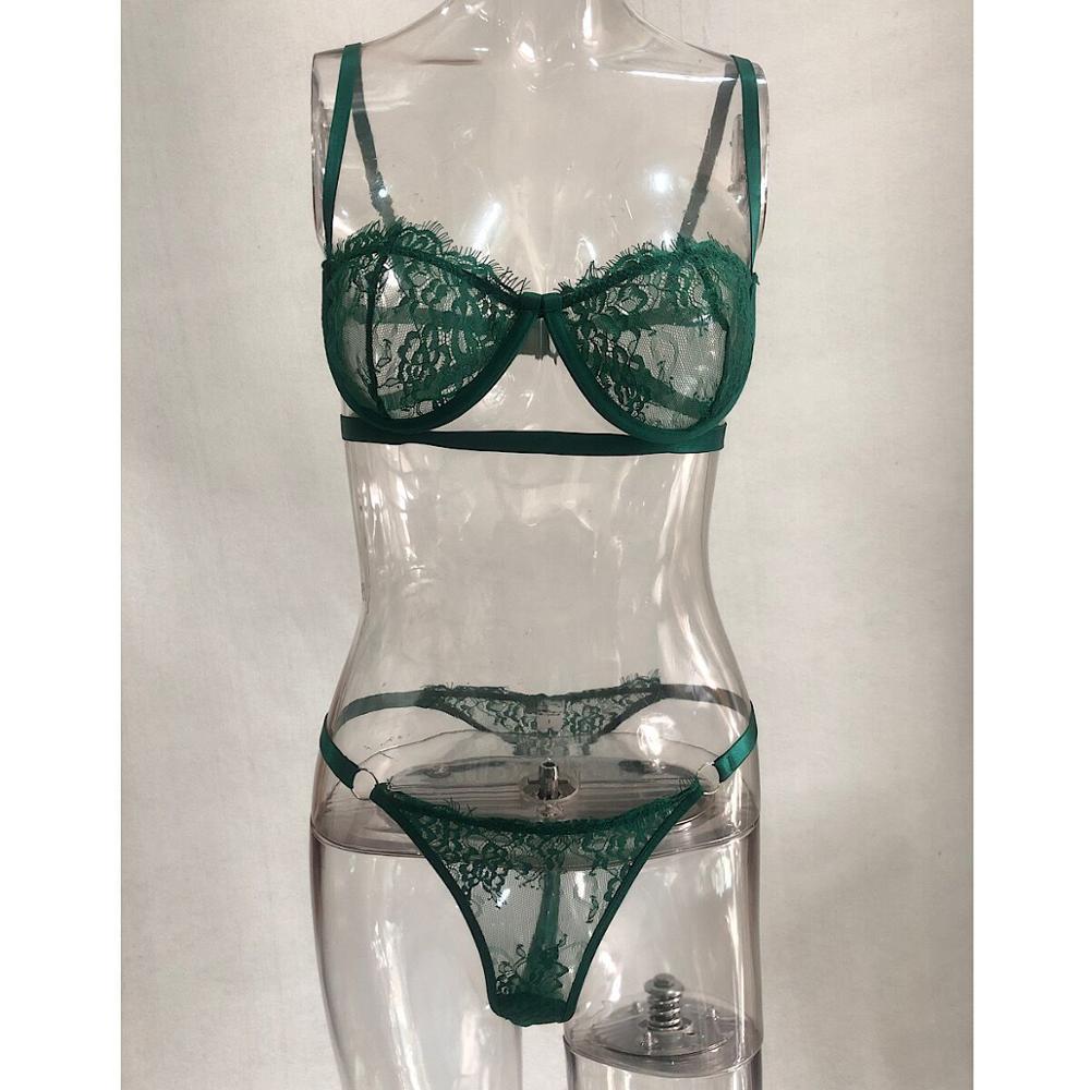 See Through Lingerie Set