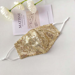 Fashion Shining Elastic Mask