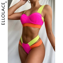 Pop color Swimsuit