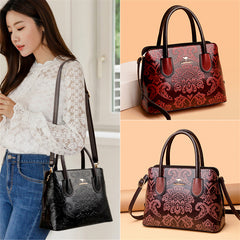 Flower Pattern Luxury Designer Handbag