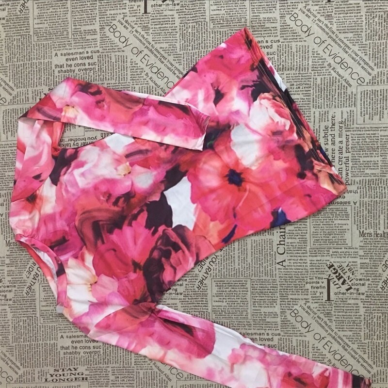 Floral Print Set Pullover