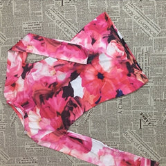 Floral Print Set Pullover
