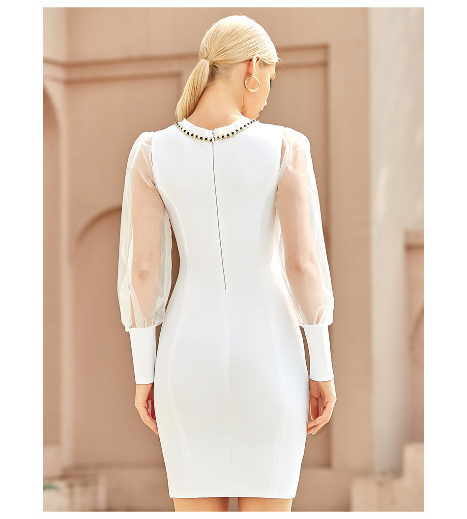 Lace Bodycon Bandage Dress