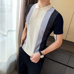 Gradual Color Polo Shirt