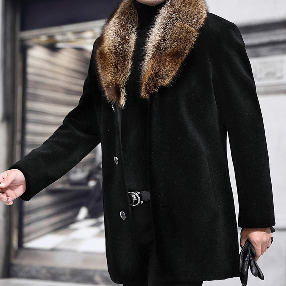 Winter Long Woolen Coat