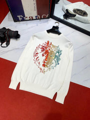 Hot Lion Rhinestone sweater