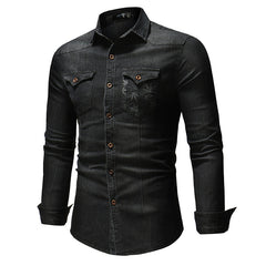 Black Denim Shirt