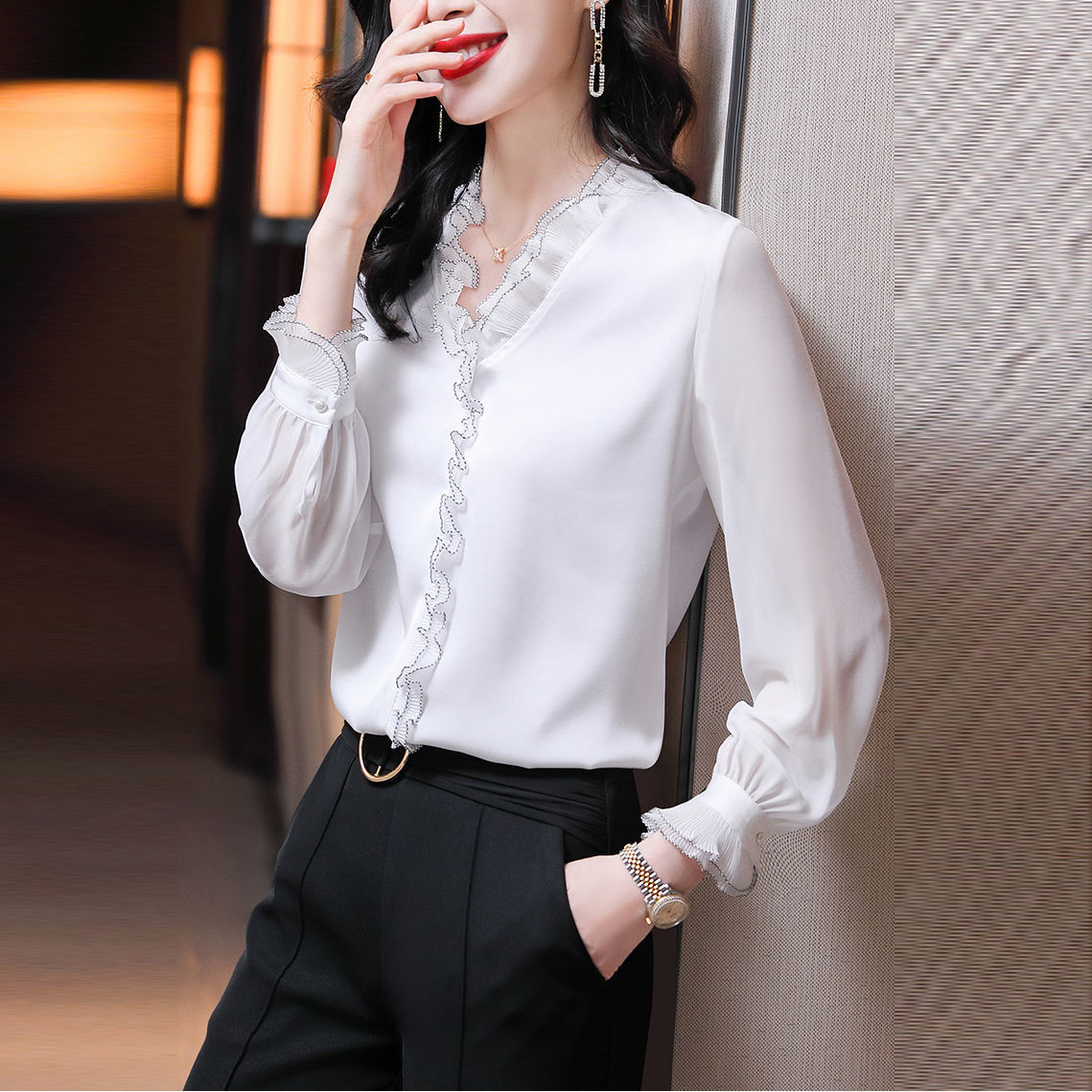 Vintage Elegant Blouse