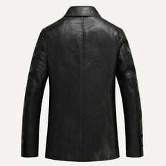 Business PU Leather Jacket