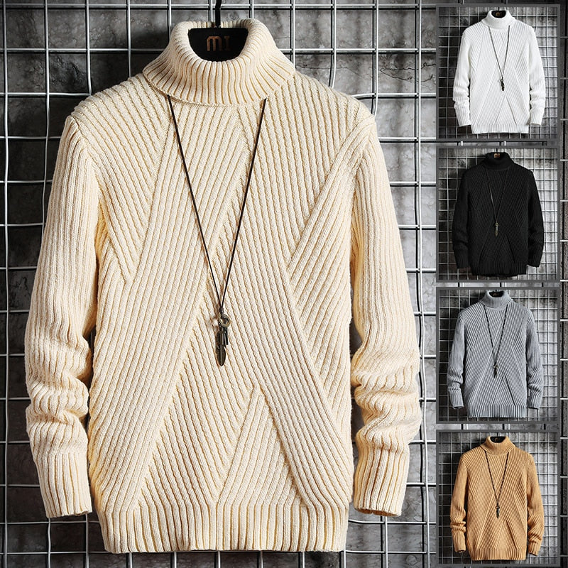 New Winter Turtleneck Pullover
