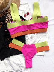 Pop color Swimsuit