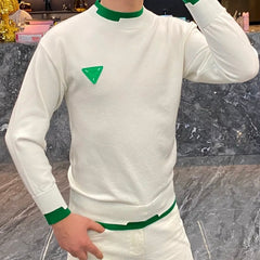 Long Sleeve Slim Knitted Pullovers