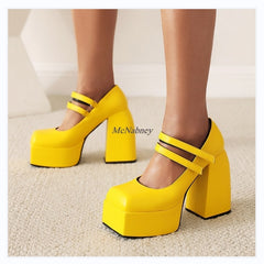 Vegan Leather Punk Shoes