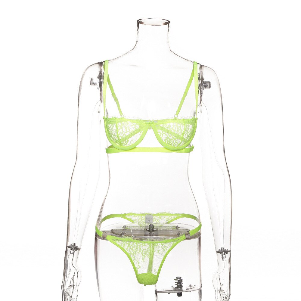 See Through Lingerie Set