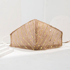 Fashion Shining Elastic Mask