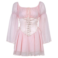 Vintage Style Corset Dress