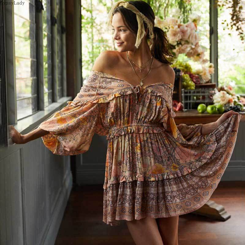 gypsy boho dress