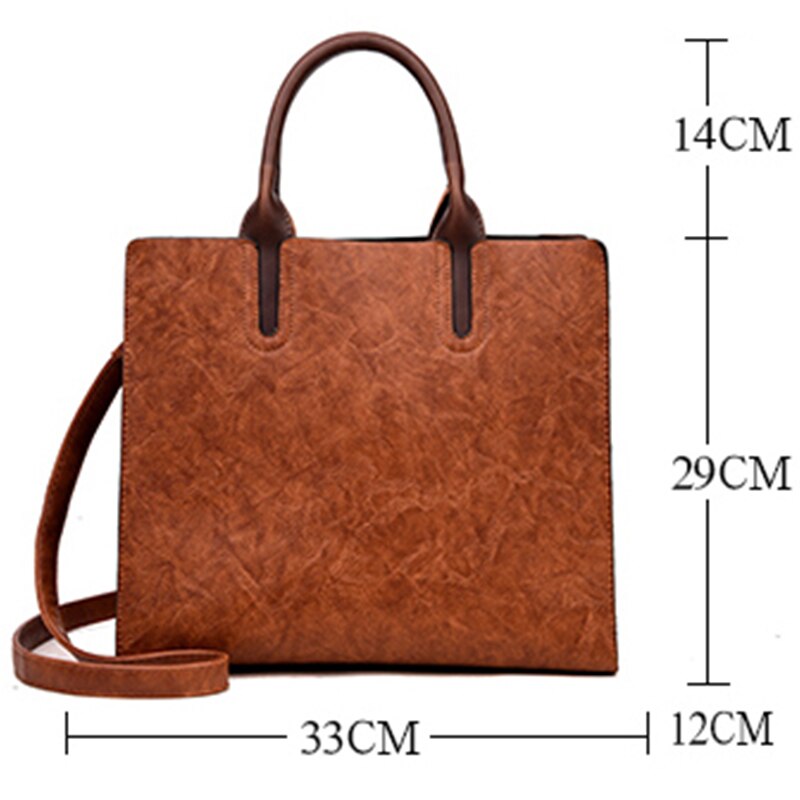 Vintage OIL SKIN Leather Bag
