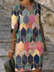 Fashion plus size dress