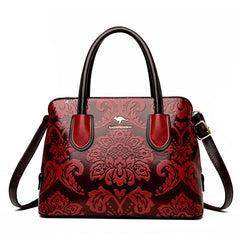 Flower Pattern Luxury Designer Handbag