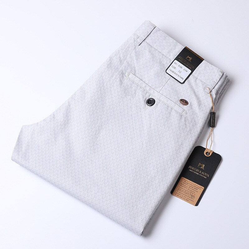 Regular Fit Plaid Pants