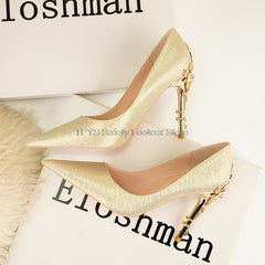 Elegant Silk Designer Shoes