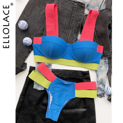 Pop color Swimsuit