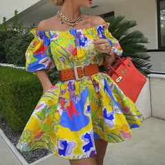 Summer Short Sleeve Dress