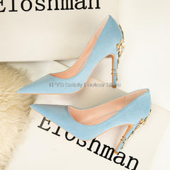 Elegant Silk Designer Shoes