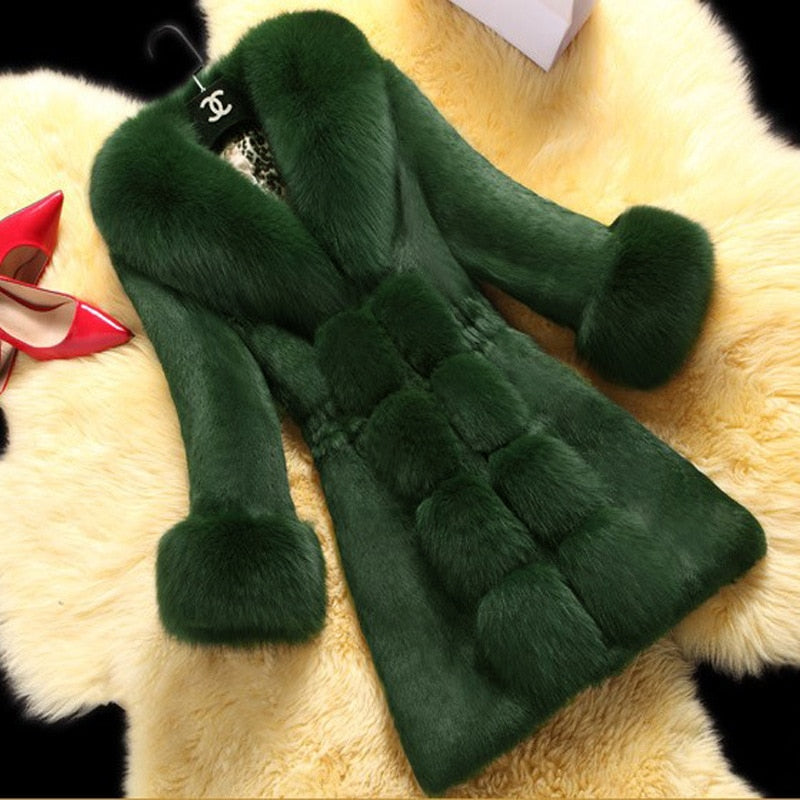 Faux Fur Women Coat