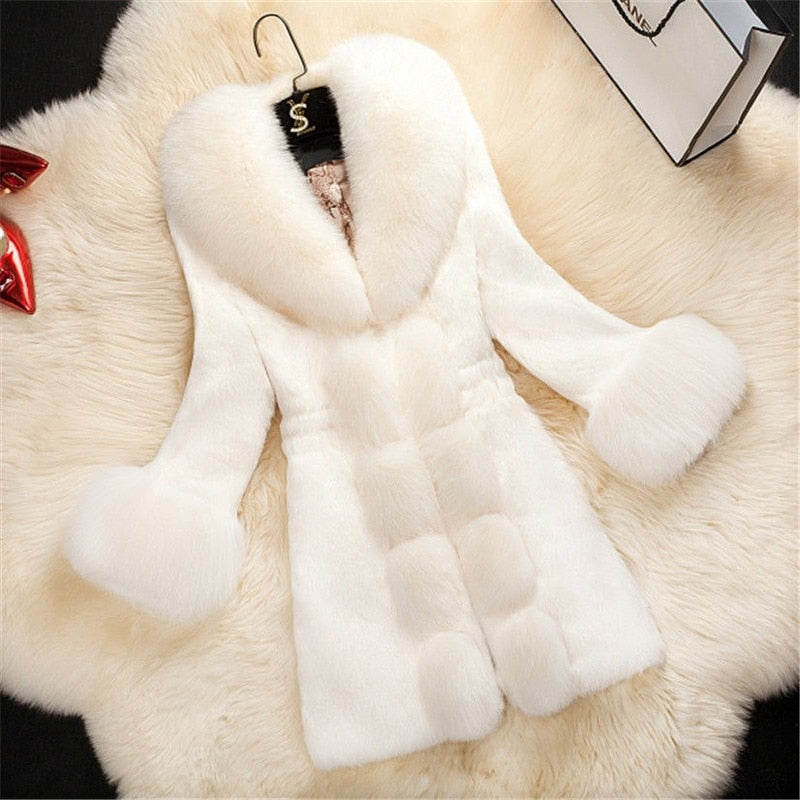 Faux Fur Women Coat