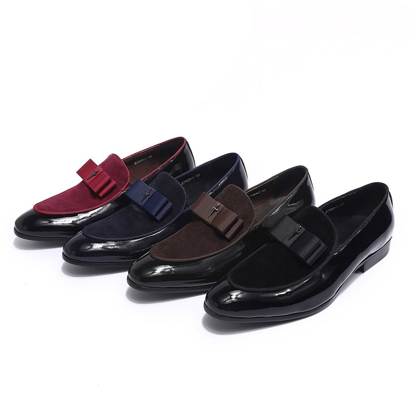 Genuine Leather and Cow Suede Shoes