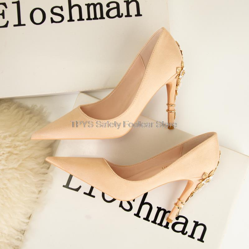 Elegant Silk Designer Shoes