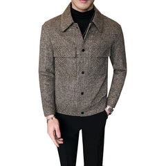 Wool Plaid Jacket