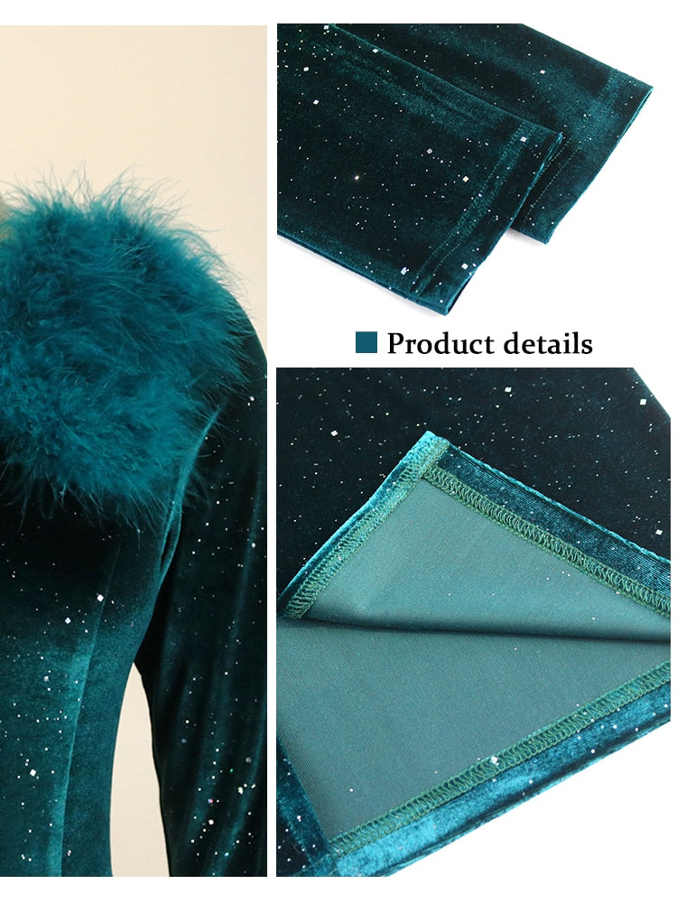 Velvet Party Dress