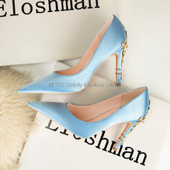 Elegant Silk Designer Shoes