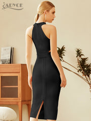 Halter Bodycon Bandage Dress