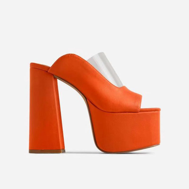 Super High Heels Platform Shoes