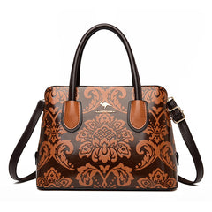 Flower Pattern Luxury Designer Handbag