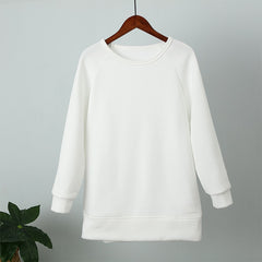 Casual Print Letters Sweatshirt