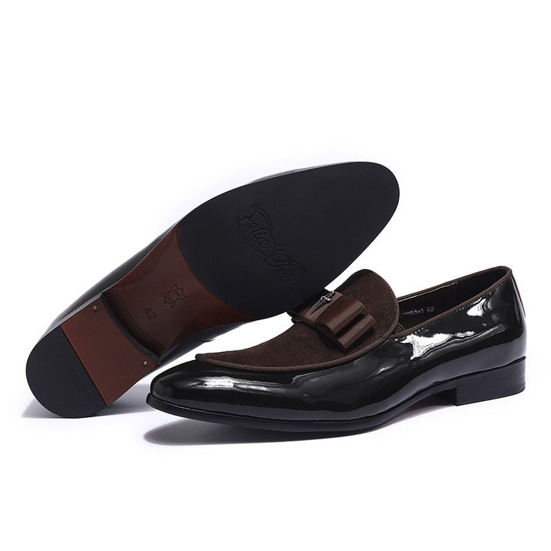 Genuine Leather and Cow Suede Shoes