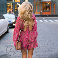 Floral Bohemian Jumpsuit