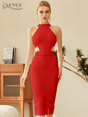 Halter Bodycon Bandage Dress